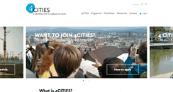 Desktop Screenshot of 4cities.eu
